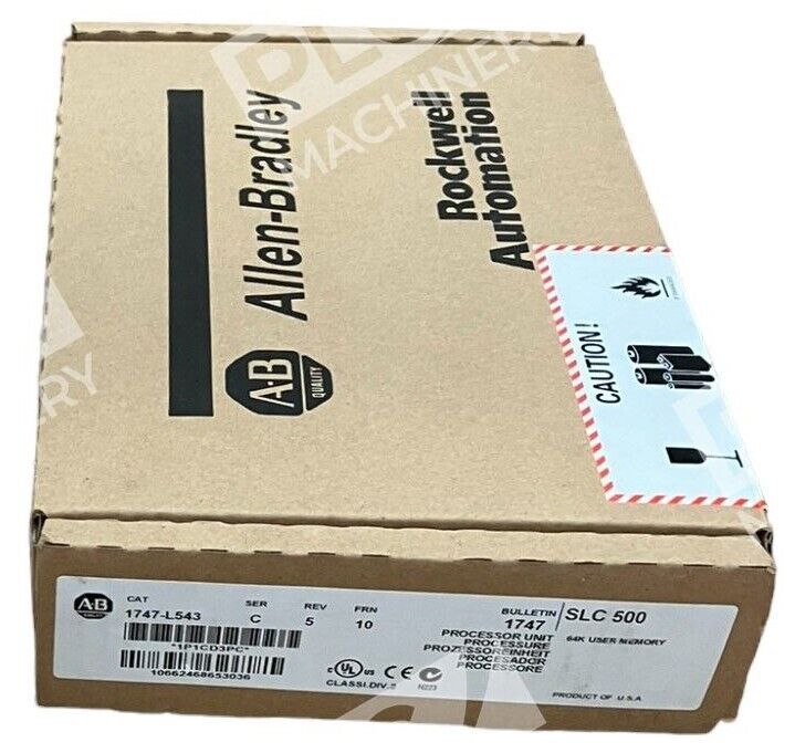 Allen Bradley 1747 L543 C SLC 500 Processor Unit PLCmachinery