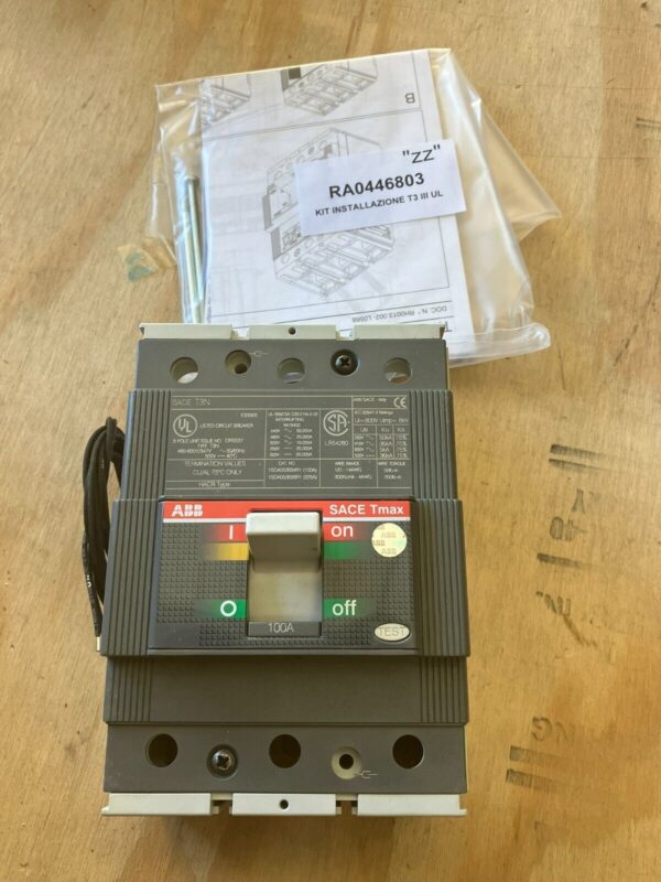 ABB SACE TMAX T3 N 225 Circuit Breaker - Image 2