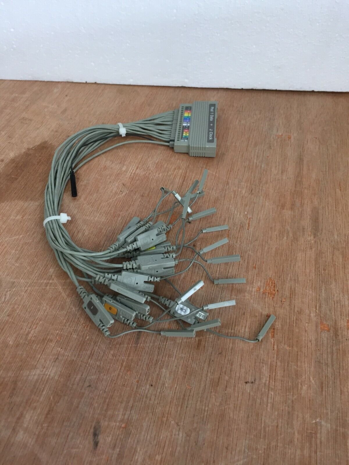 HP/AGILENT POD 1 DATA + J CLOCK LOGIC ANALYZER PROBE CABLE