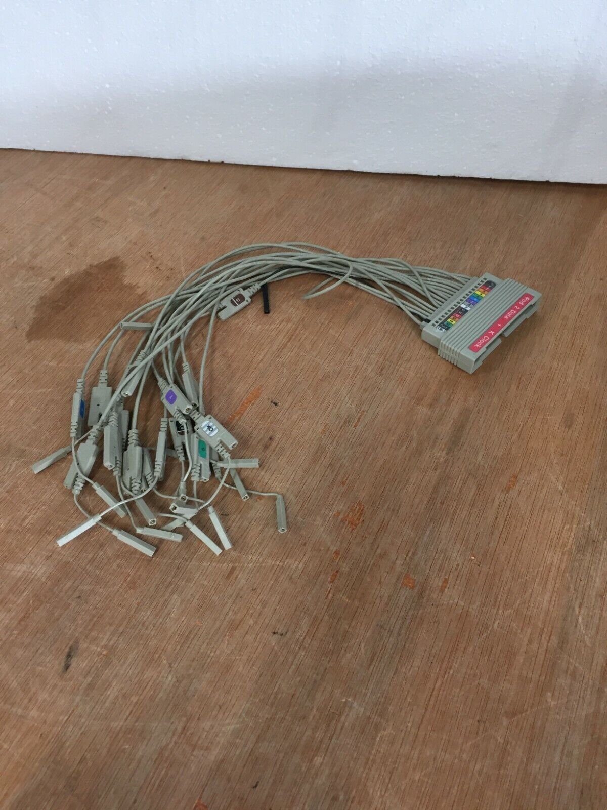 HP/AGILENT POD 2 DATA + K CLOCK LOGIC ANALYZER PROBE CABLE PLC Machinery