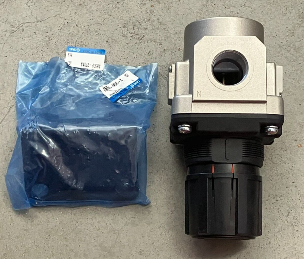 SMC AR50N06Z Modular Regulator w/ AR50P270AS Brackets PLC Machinery