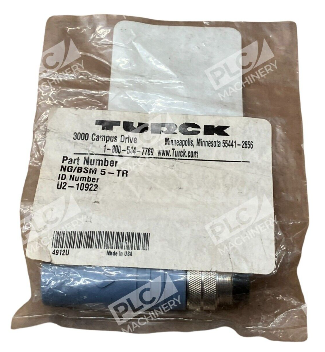 Turck Ng Bsm 5-tr Terminating Resistor Connector - Plcmachinery.com