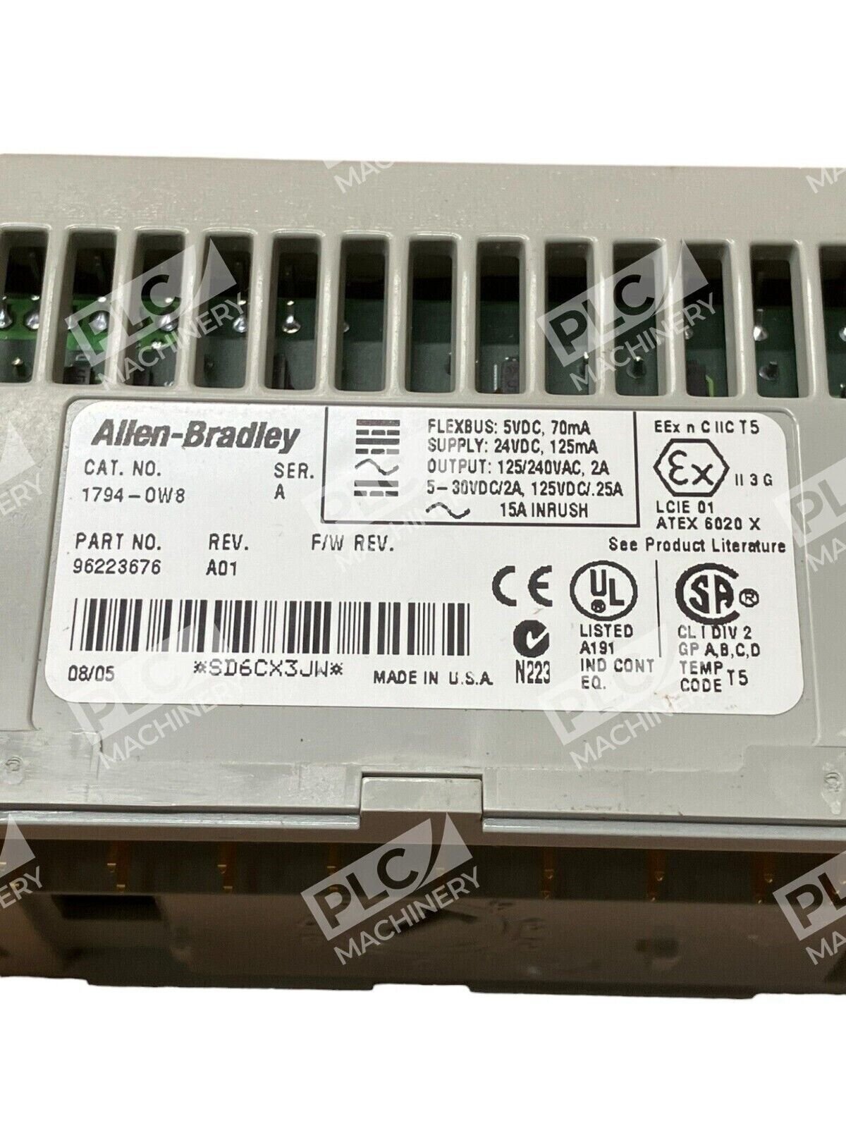 Allen Bradley 1794OW8 /A Flex I/O 8 Relay Output Modules