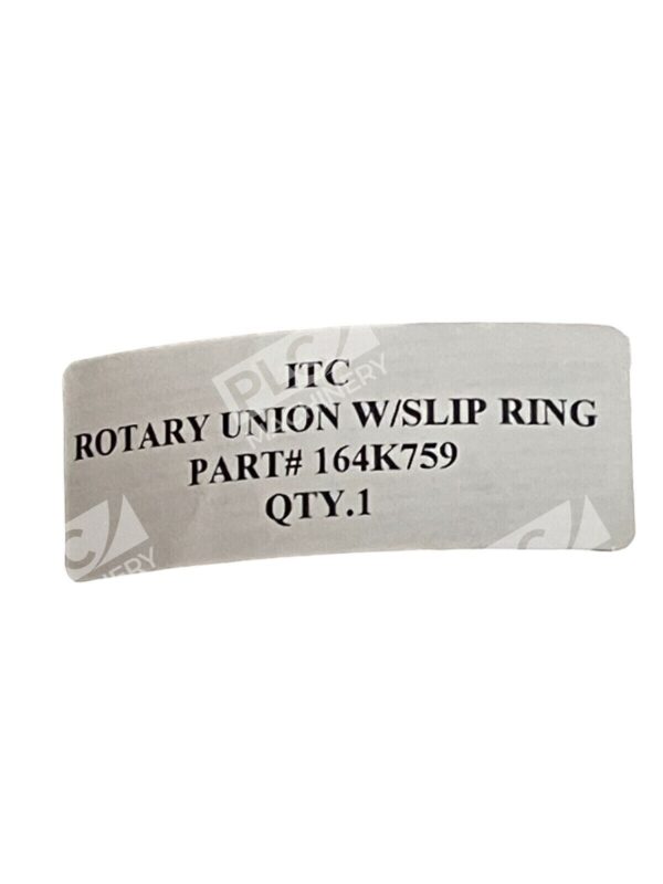 Dynamic Sealing Technology M0-08332 D Rotary Union 164K759 - Image 4