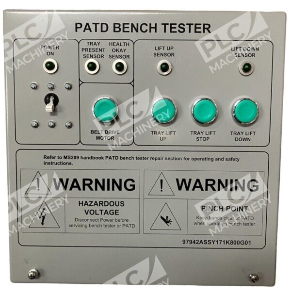 Siemens PATD Bench Tester 171K800G01 AX171K803G01/D 121011A14S1299