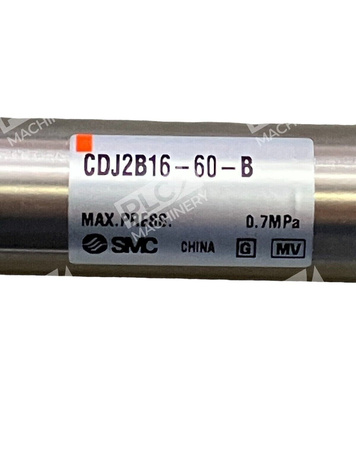 SMC CDJ2B16-60-B Pneumatic Cylinder - PLCmachinery.com