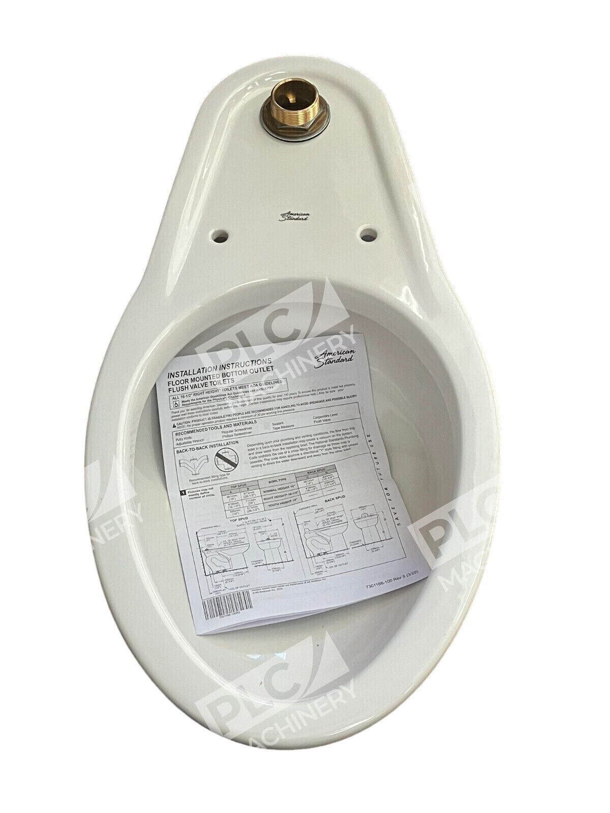 American Standard 2234001.020 Madera Elongated Toilet Bowl ...