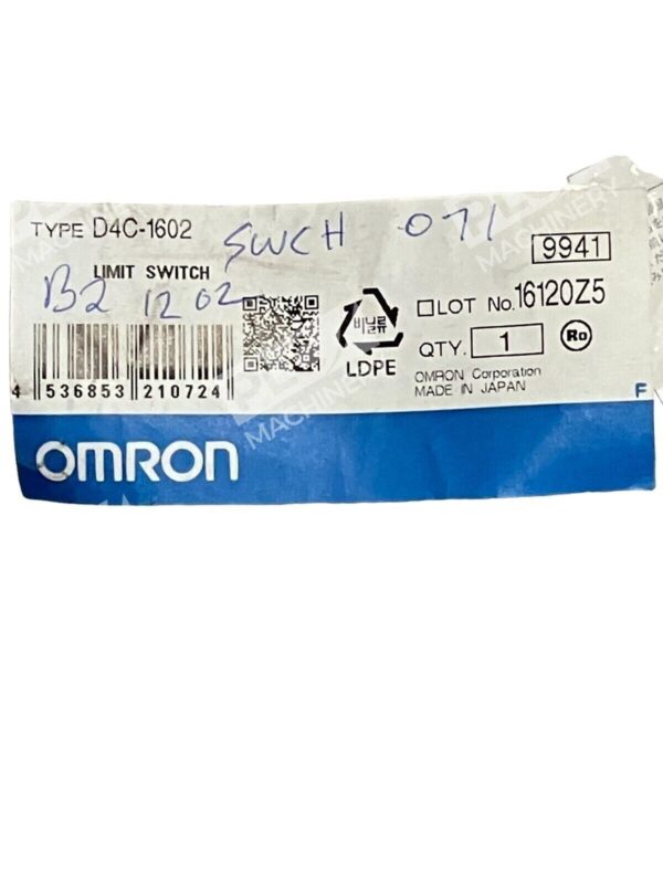 Omron D4C-1602 Limit Switch - Image 2