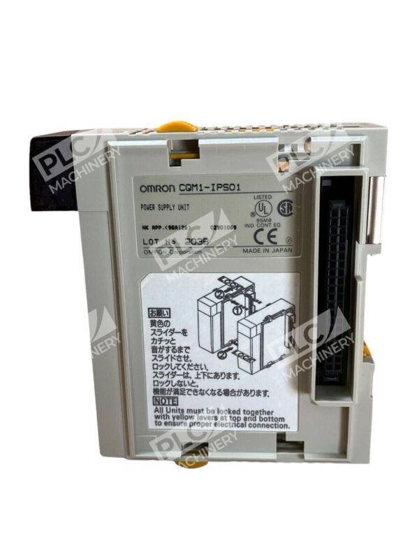 Omron CQM1-IPS01 Programmable Controller Power Supply Unit - Image 3