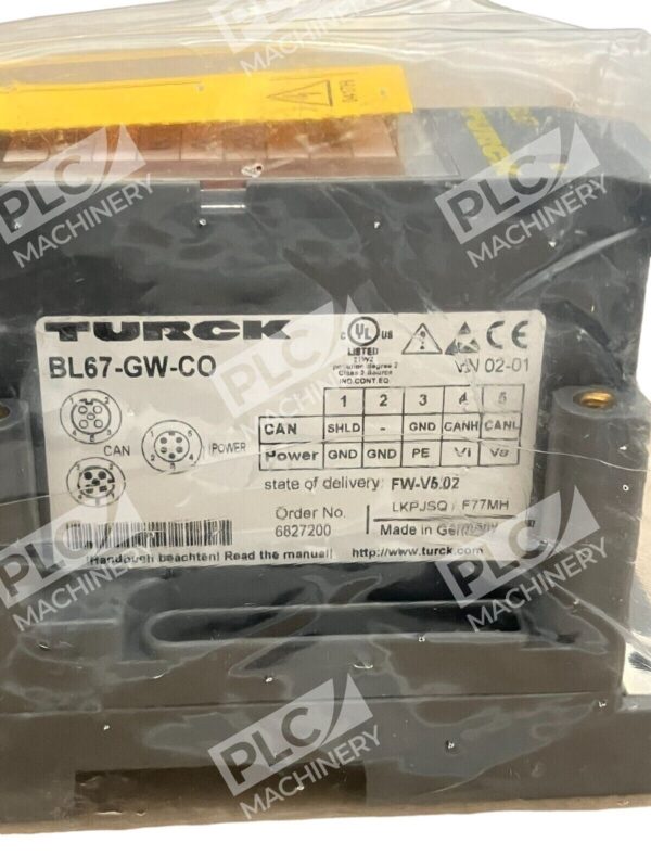 Turck Industrial Automation BL67-GW-CO Interface - Image 5