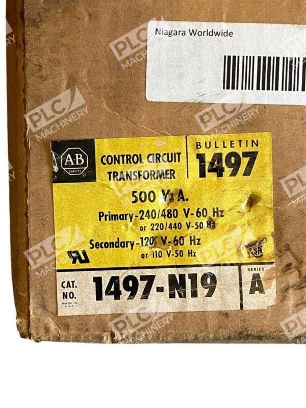 Allen Bradley Control Circuit Transformer 1497-N19 /A - Image 2