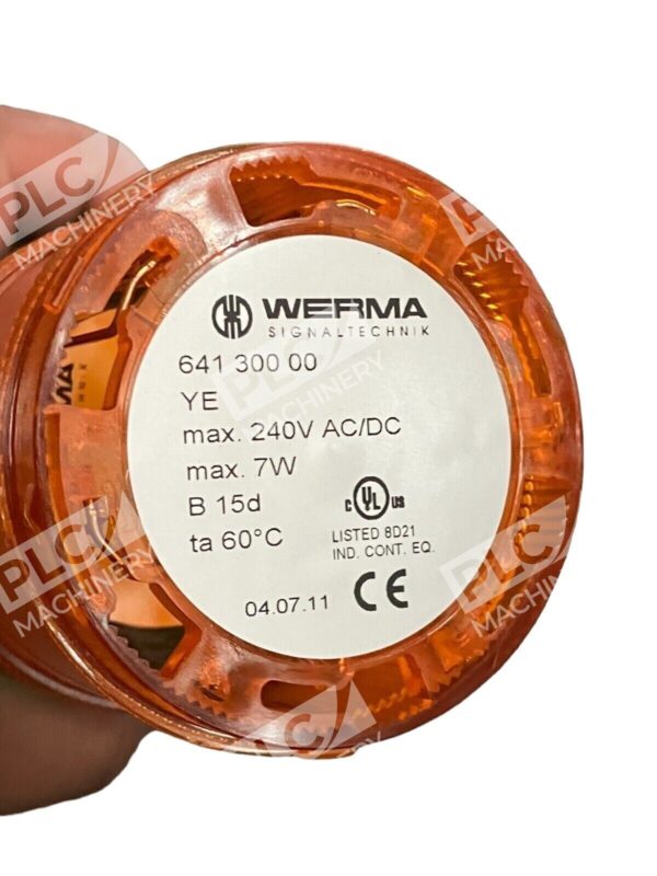 Werma Signaltechnik Stack Light W/ Siren 64081000, 64120000, 64130000, 64582075 - Image 3