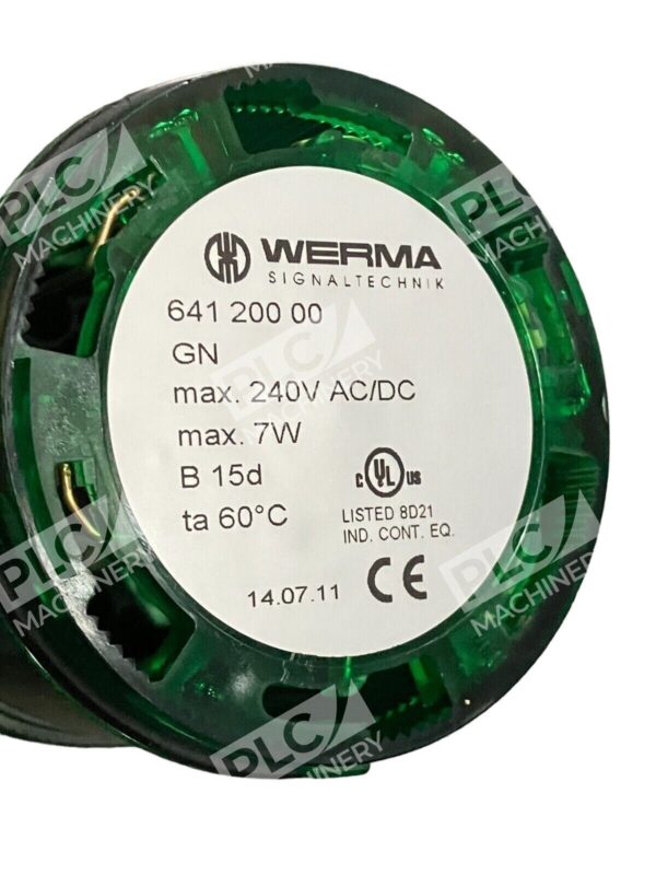 Werma Signaltechnik Stack Light W/ Siren 64081000, 64120000, 64130000, 64582075 - Image 4