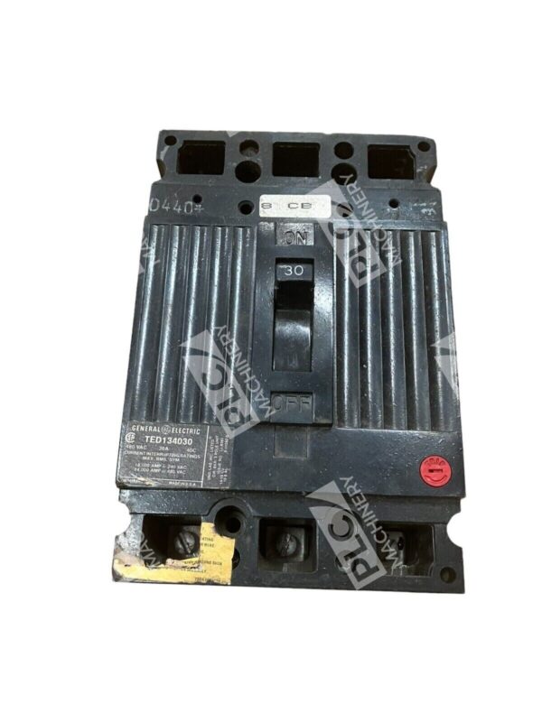 General Electric TED134030 Circuit Breaker 30A 480VAC