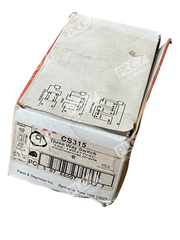 Pass & Seymour CS315 Three Way Switch (Box of 9)