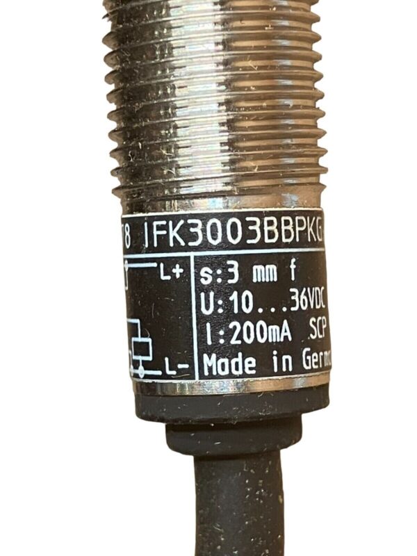 Efector IF5878 Proximity Inductive Sensor IFK3003BBPKG/V4A - Image 3