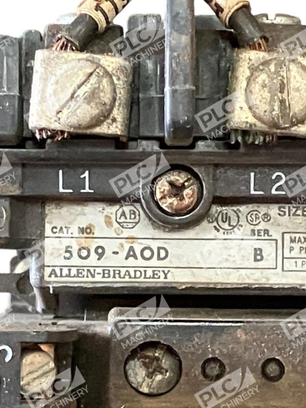 Allen Bradley 509-AOD /B w/ 595-A /B - Image 2