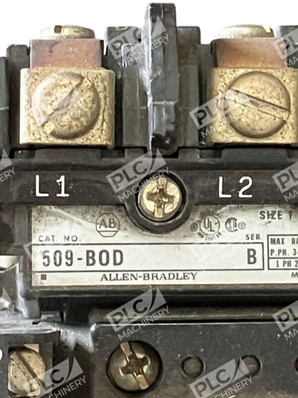 Allen Bradley Motor Starter 509-BOD /B w/ 595-A /B - Image 2