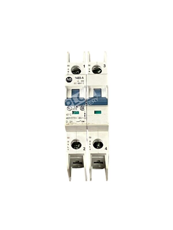 Allen Bradley 3A 2 Pole Circuit Breaker 1489-A2D030 /A