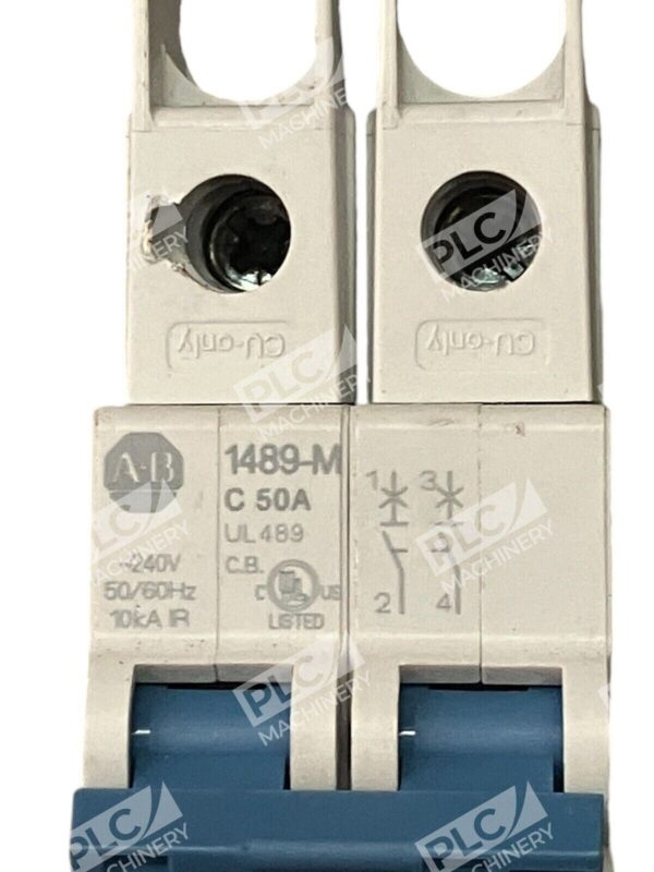 Allen Bradley 50A 2 Pole Circuit Breaker 1489-M2C500 /D - Image 2