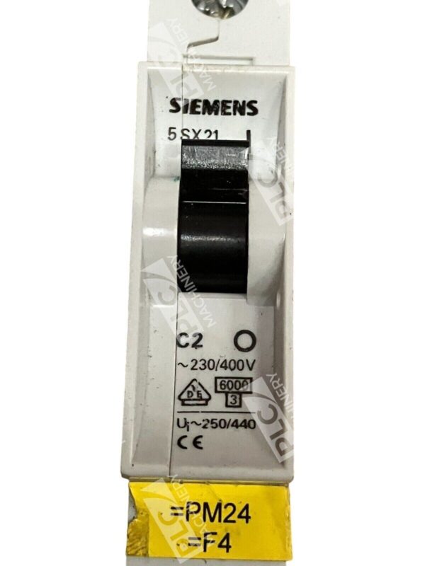 Siemens C2 1 Pole 230/400V Circuit Breaker 5SX2 - Image 2