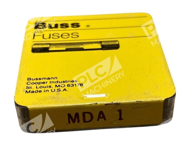 Cooper Bussmann Buss Box Of 5 Fuses MDA 1 (lot of 5) - Image 3