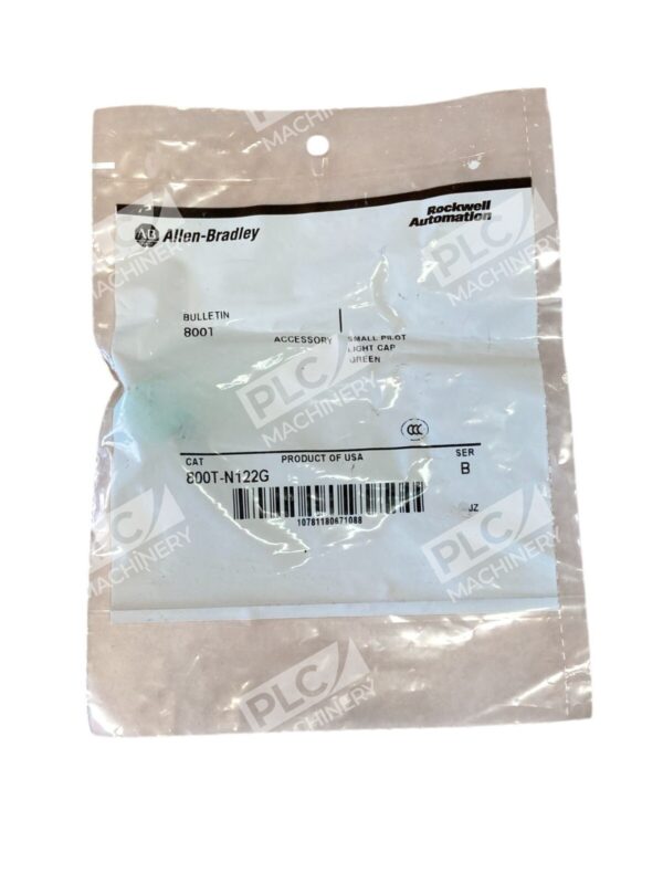 Allen Bradley AB Green Small Pilot Light Cap 800T-N122G /B - Image 2