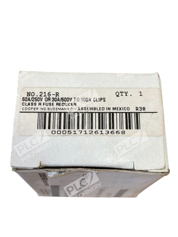 Cooper Bussmann Buss 30A/250V Or 60A/600V To 100A Clips Fuse Reducer 616-R - Image 2