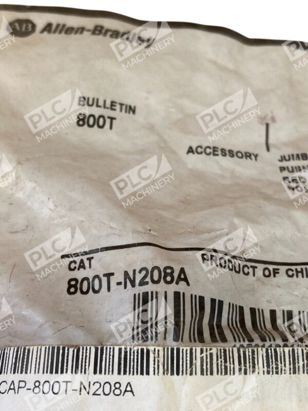 Allen Bradley AB Red Non-Illuminated Jumbo Push-Pull Cap 800T-N208A /A - Image 2