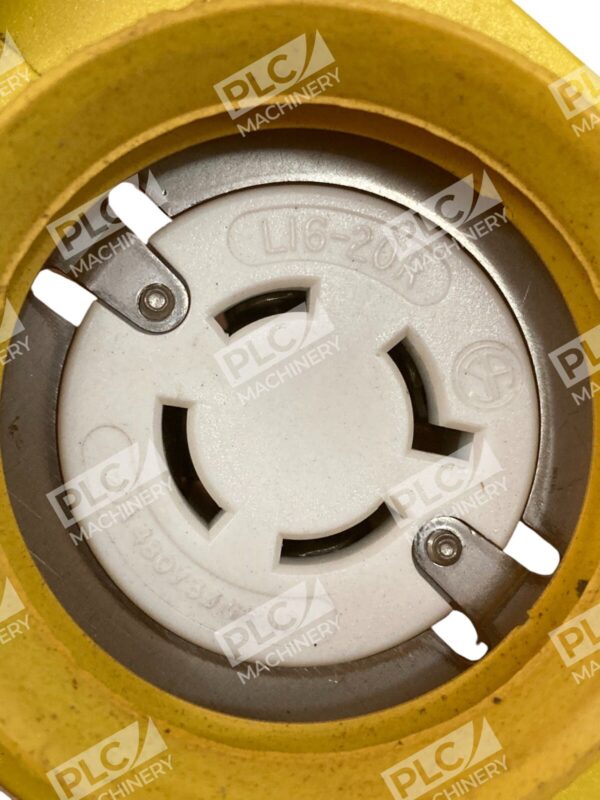 Woodhead 20A 480V Receptacle Cover 50-1653 W/ Receptacle L16-20R - Image 3
