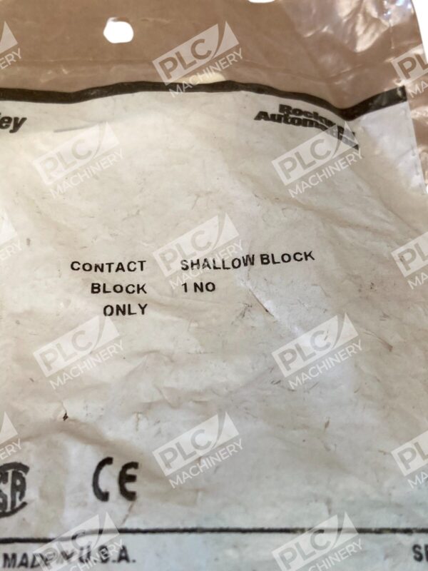 Allen Bradley AB 1 NO Shallow Contact Block 800T-XD1 (lot of 2) - Image 4