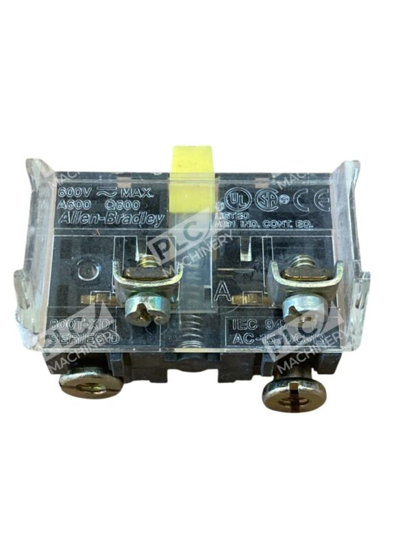 Allen Bradley AB 1 NO Shallow Contact Block 800T-XD1 (lot of 2) - Image 6