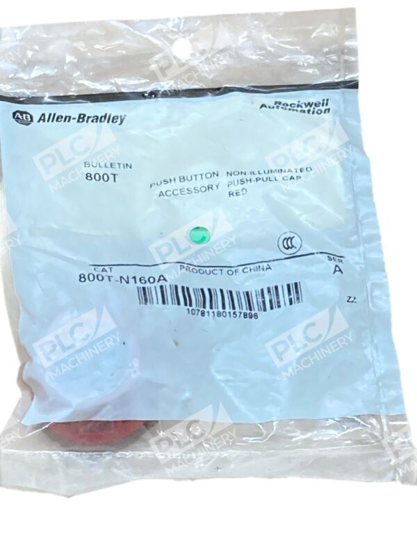 Allen Bradley AB Red Non-Illuminated Push-Pull Cap 800T-N160A /A