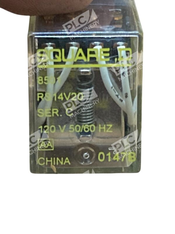 Square D 0147B 120V 50/60Hz Relay 8501RS14V20 /C - Image 5