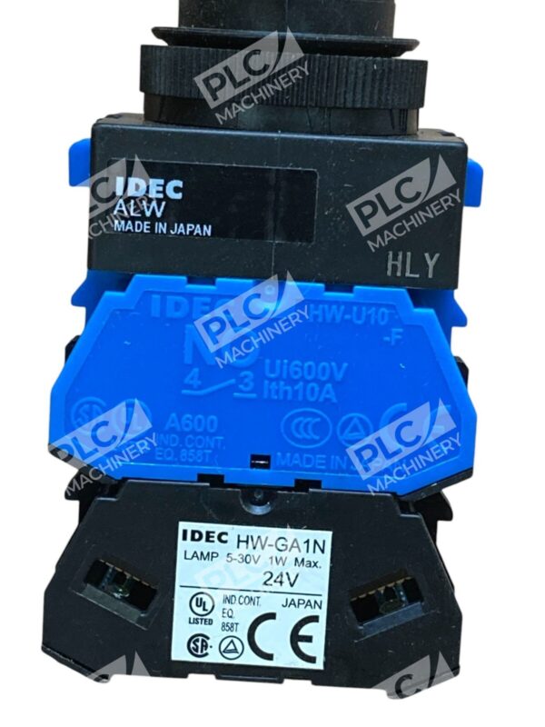 IDEC HLY HW-U10 HW-GA1N Pilot Duty Switch ALW - Image 2