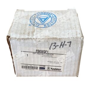 Appleton EGS 1 Wet Location GFI Receptacle Cover FSKWGF1