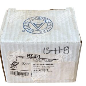 Appleton CVR-FSKWR1 Aluminum Wet Location Receptacle Cover FSK-WR1