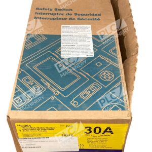 Square D 30A 600V 50572 Heavy Duty Safety Switch Enclosure HU361