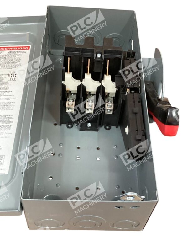 Square D 30A 600V 50572 Heavy Duty Safety Switch Enclosure HU361 - Image 6