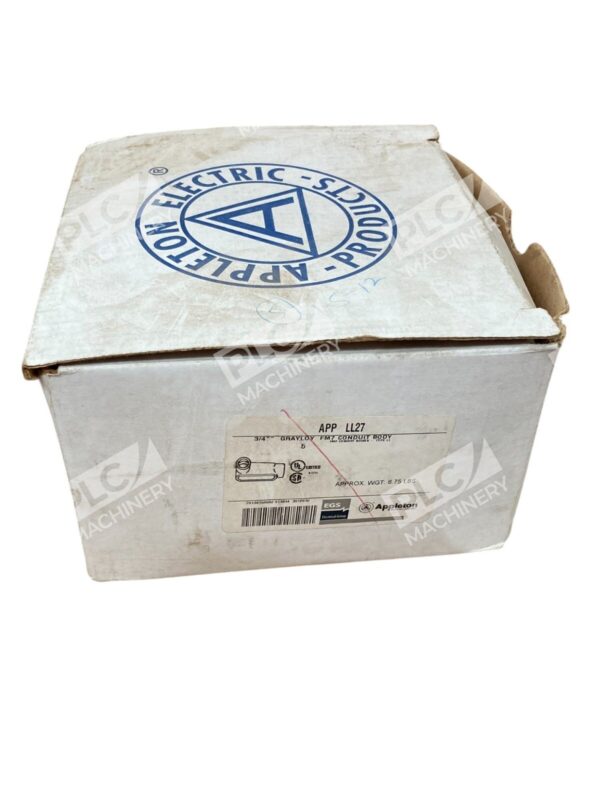 Appleton FM 3/4" Grayloy FMY Conduit Body APP-LL27 (Box of 7)