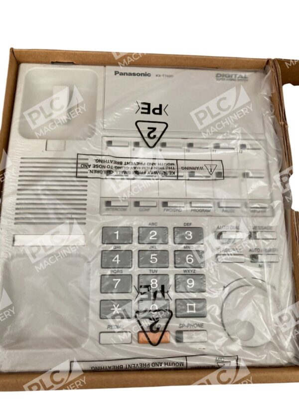 Panasonic White Digital Super Hybrid System Proprietary Telephone KX-T7420 - Image 2