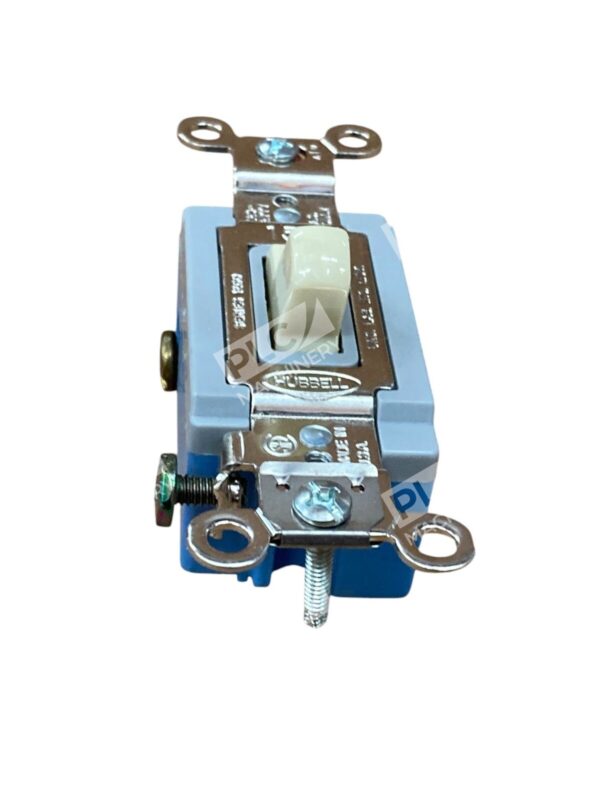 Hubbell Ivory Series 1200 3-Way Toggle 15A Switch HBL1203I (Box of 10) - Image 5