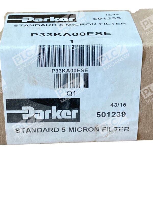 Parker 501239 Standard 5 Micron Filter P33KA00ESE (Lot of 3) - Image 3