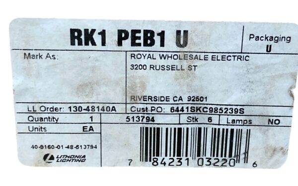 Lithonia Lighting Light Watchman 7001 Photocontrol Replacement Kit RK1 PEB1 U - Image 2