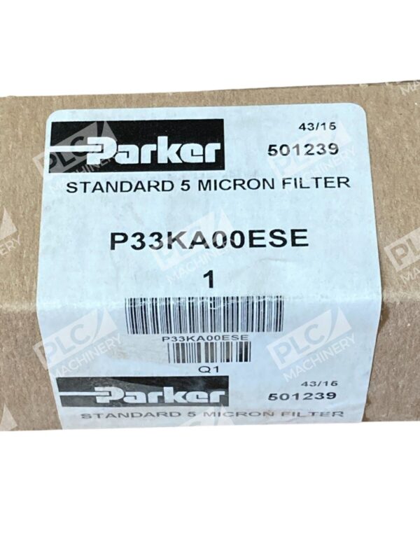 Parker 501239 Standard 5 Micron Filter P33KA00ESE (Lot of 3) - Image 4