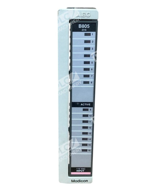 Modicon Schneider Automation 800 I/O 16PT B805 115VAC Input Module AS-B805-016