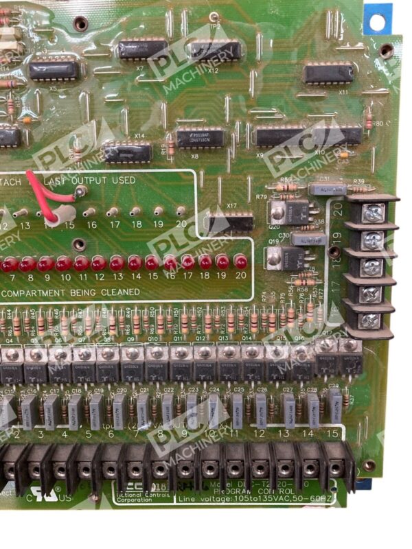 NCC 105-135VAC 50-60Hz Program Control Circuit Breaker DNC-T2020-B10 - Image 2