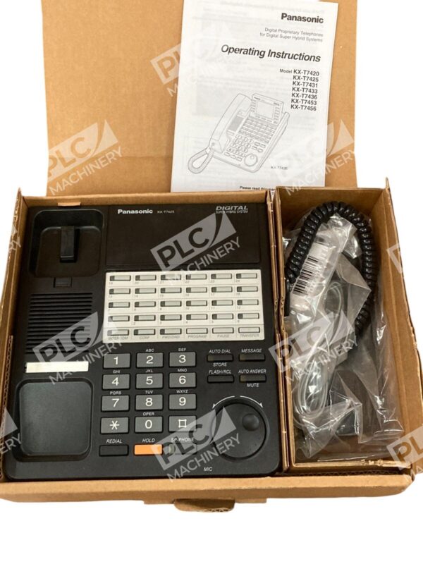 Panasonic KX-T7425 Digital Super Hybrid Proprietary Telephone System KX-T7425-B - Image 3