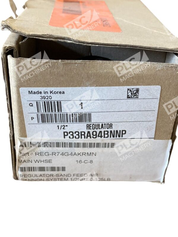 Parker 1/2" NPT Global Modular Regulator P33RA94BNNP - Image 2