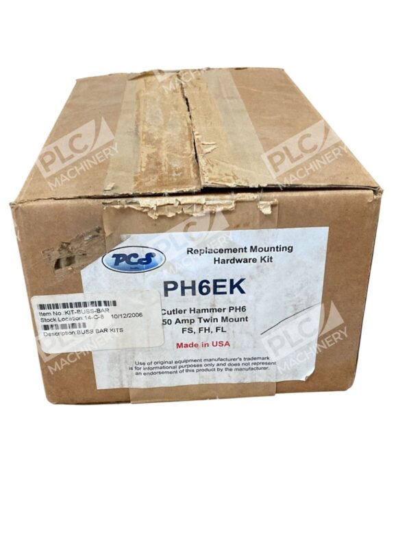 Cutler Hammer PH6 50A Twin Mount Replacement Mounting Hardware Kit PH6EK